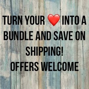 BUNDLE your ❤️ to save on shipping